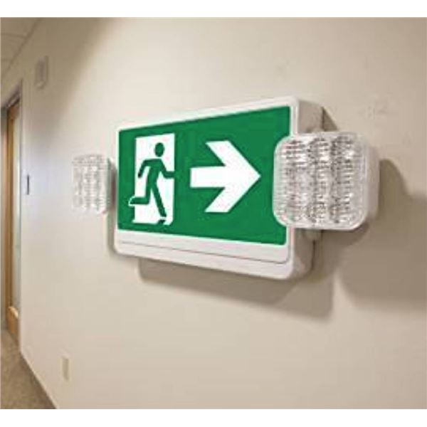 Lot of 3 - QLlite LED Combo Running Man Signs