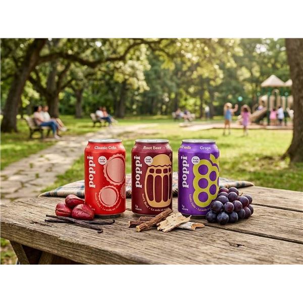 Poppi Classic Faves 18-Can Variety Pack