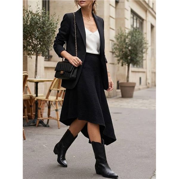 ALDO Womenâ€™s Leather Western Boot Size 10