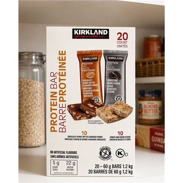 Kirkland Signature Protein Bar Assorted 20ct