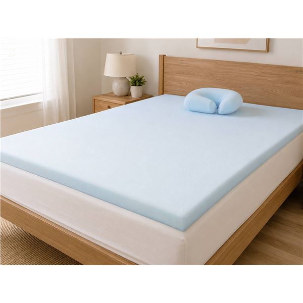 Queen Size Memory Foam Mattress Topper