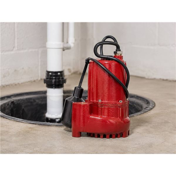 Red Lion RL-SC33T 1/3 HP Cast Iron Sump Pump