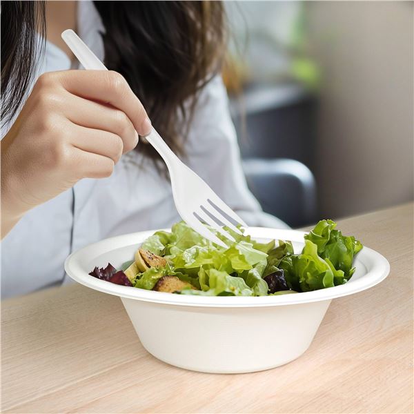 Polar Pro 1000 White Plastic Forks