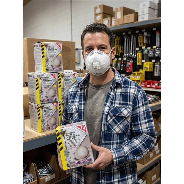 5 N95 Particulate Respirators