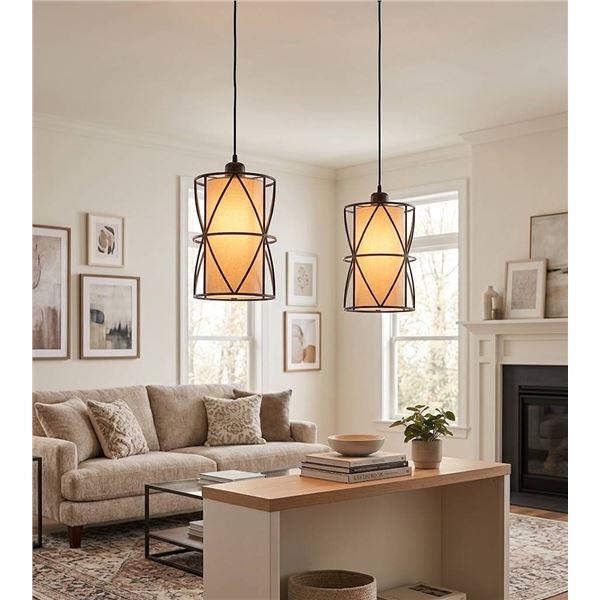 Dnshjue Pendant Light 2 Pack