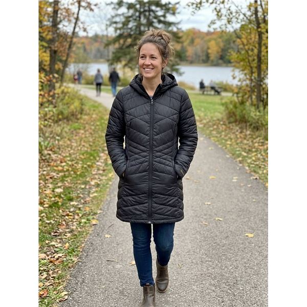 Lole Black Hooded Women's Jacket Size S