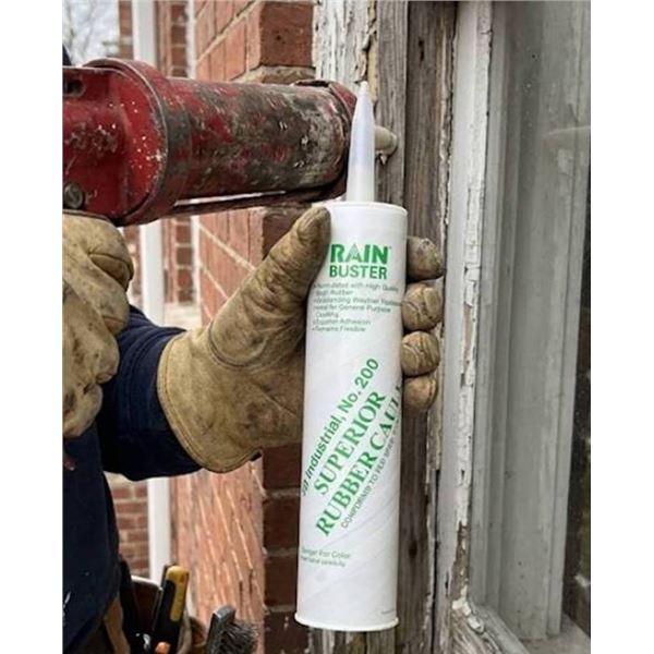Rain Buster Industrial No. 200 Rubber Caulk 36x305ml