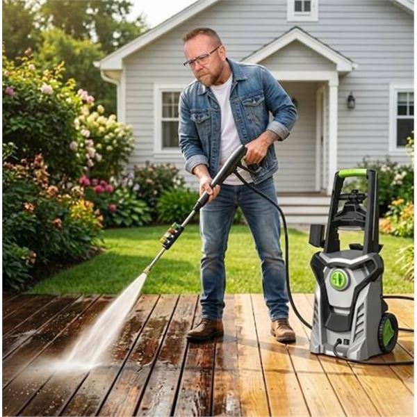 2200W Heavy Duty Pressure Washer
