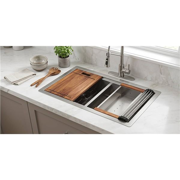 Moorefield Francois Kitchen Sink Workstation