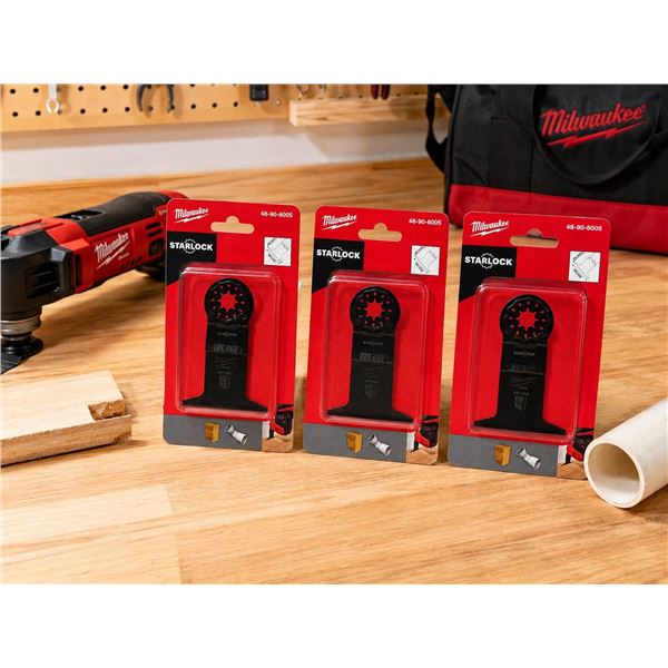 Milwaukee Starlock Oscillating Blades, Lot of