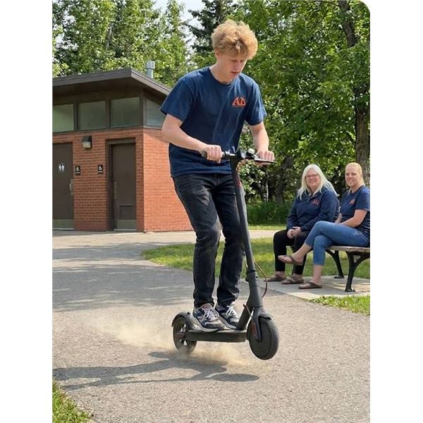 Black Folding Electric Scooter