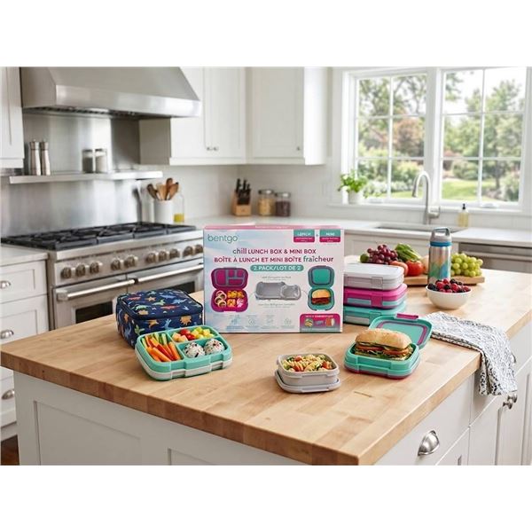 Bentgo Lunch Box and Mini Box Set