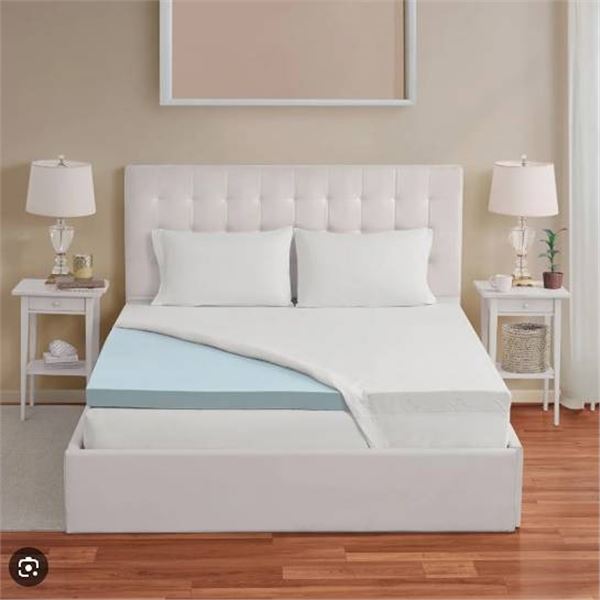 Martha Stewart King 3" Memory Foam Topper