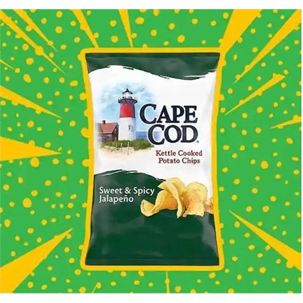 Cape Cod Sweet & Spicy JalapeÃ±o Chips Pack 15x220g