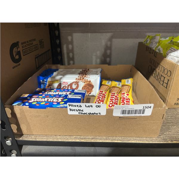 Box of Assorted Nestle Chocolate Bars