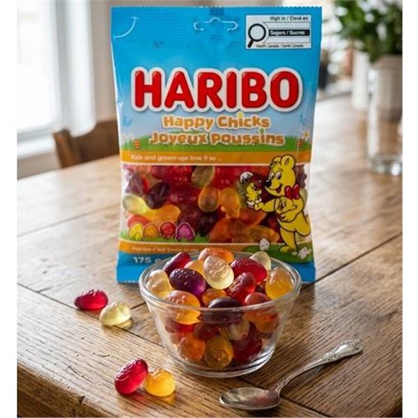 Haribo Happy Chicks Gummy Candy 12x175g