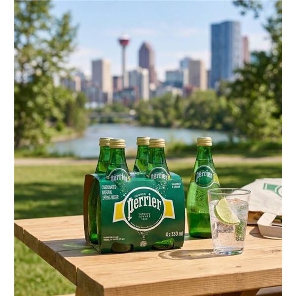 Perrier Sparkling Water 24 x 330ml Bottles