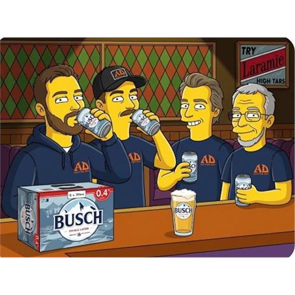 Busch De-Alc Lager 12-Pack x 355ml 0.4% ABV