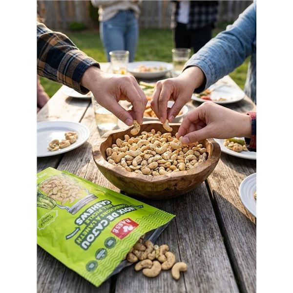 BassÃ© Dill Pickle Cashews 908g