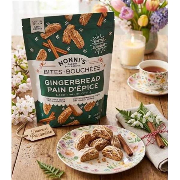 Nonni's Gingerbread Biscotti Bites 794g