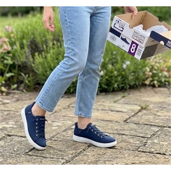 Skechers Swift Fit Navy Women's Sneakers, US