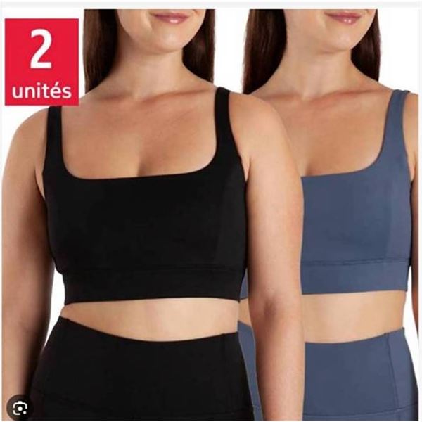 Aurum Sports Bra 2-Pack S/P Square Neck