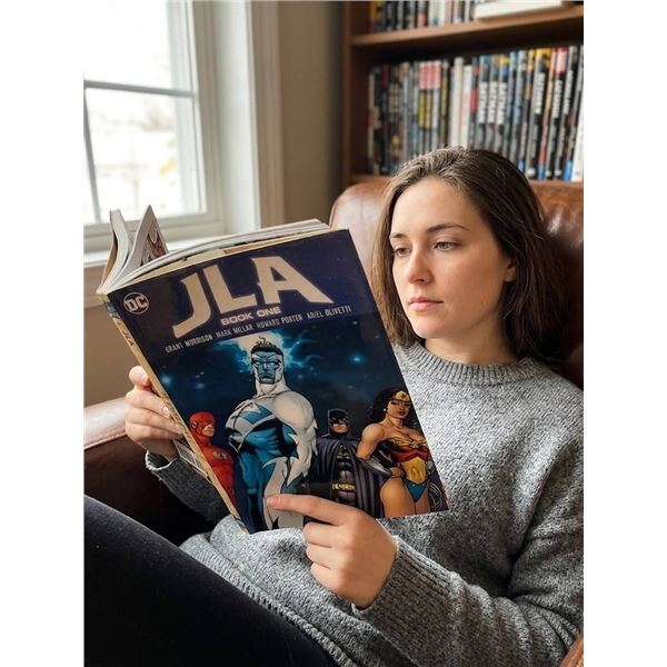 JLA Book One Graphic Novel DC Comics