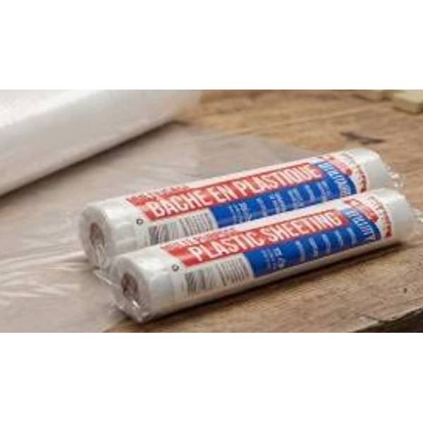 Poly-Purpose Plastic Sheeting 10' x 25' 2pk