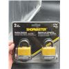 Image 2 : ShopMaster 2-Pack 1.5" Weather Resistant Padl