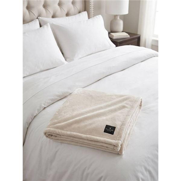 Kate Spade New York Plush Throw Blanket
