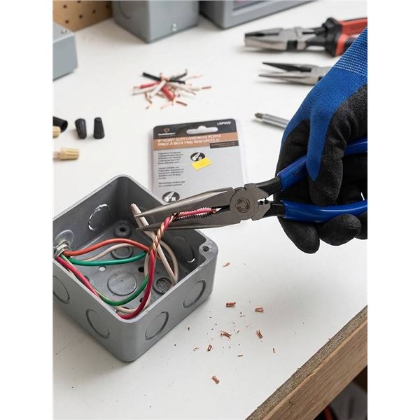 Southwire 8" Heavy Duty Long Nose Pliers
