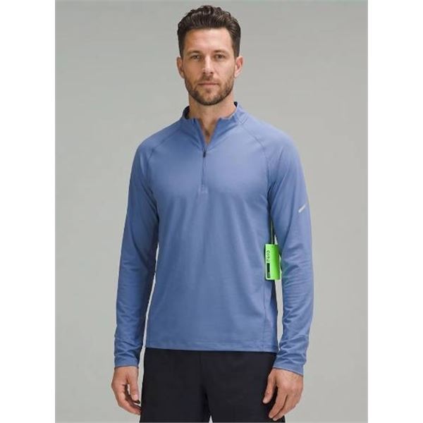 FWD Push True Navy Long Sleeve Shirt Size Med