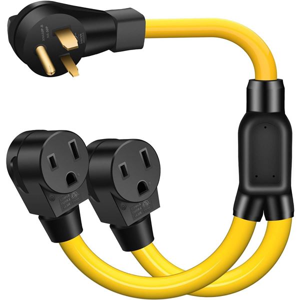 Adapter Cord 14-30P to 14-30R/14-50R