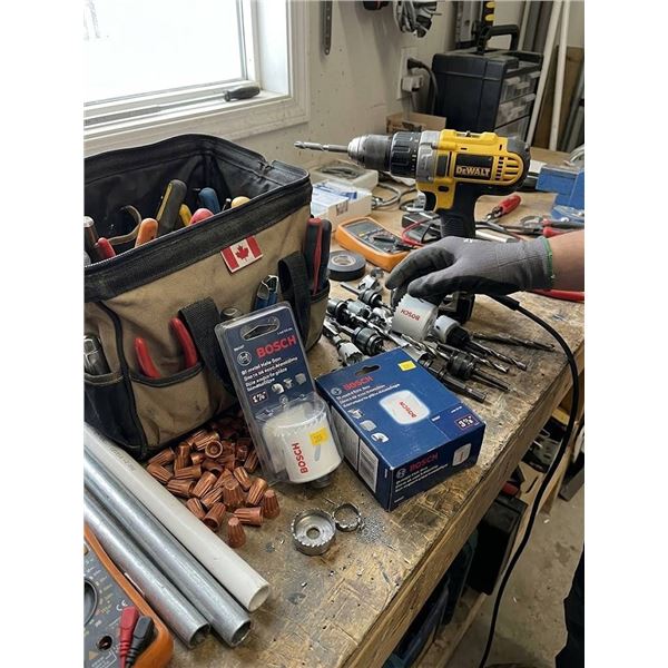 Bosch Bi-metal Hole Saw Set, 1-7/8" and 3-7/8