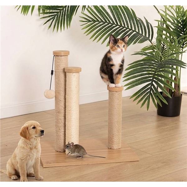Amazon Basics Triple Cat Scratching Post