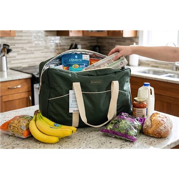 KEEPCOOL Shopping Cooler Bag Green