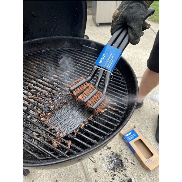 VALU+ 3 Pack 18" Palmyra Grill Brushes