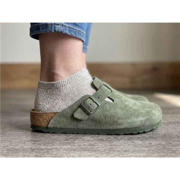 Birkenstock Boston BS Clogs, Thyme, 38