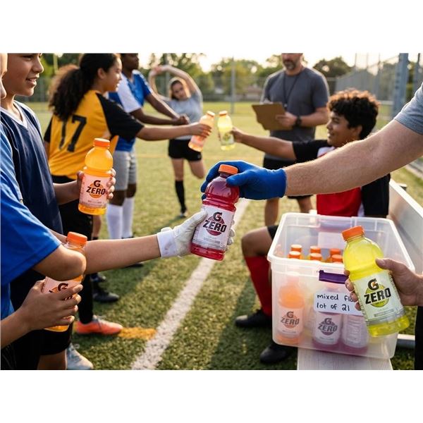 Gatorade Zero Mixed Flavors, Lot of 21