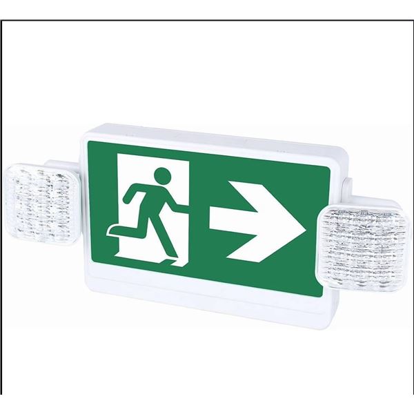Qllite Combo LED Running Man Exit Sign