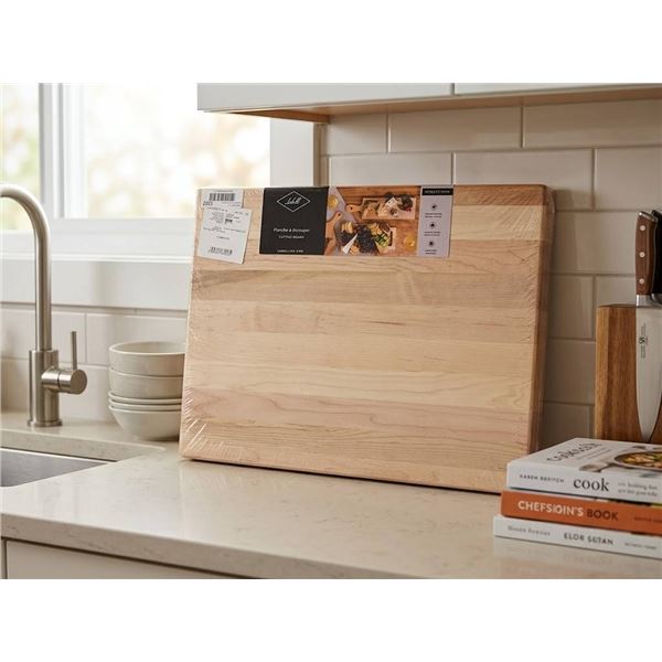 Label Cutting Board, Hardwood, Large