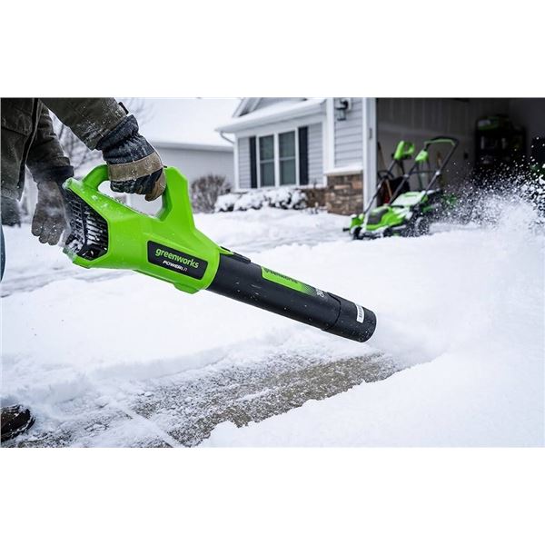 Greenworks 320 CFM POWERAII Leaf Blower NO BATTERY