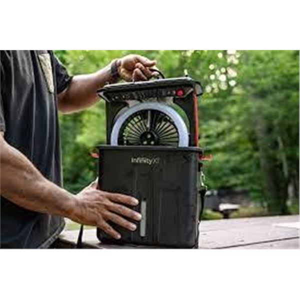 Infinity X1 Solar Misting Fan Portable