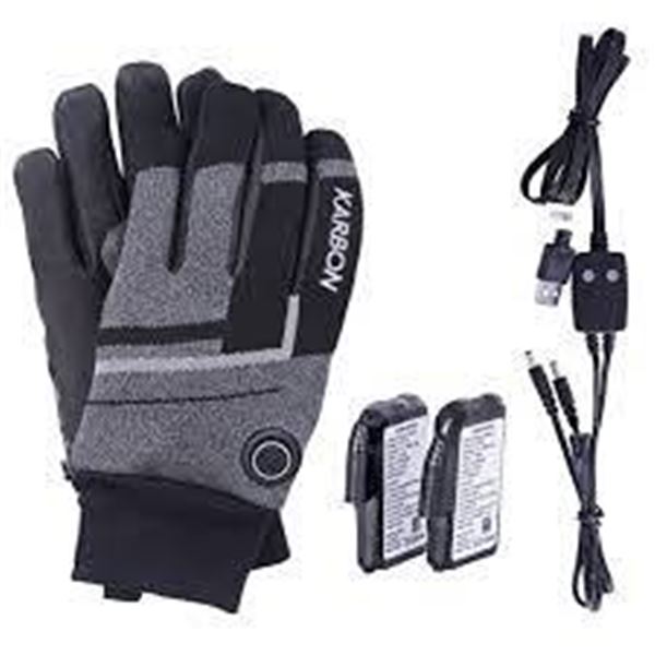 Karbon Heated Sports Gloves, M-M