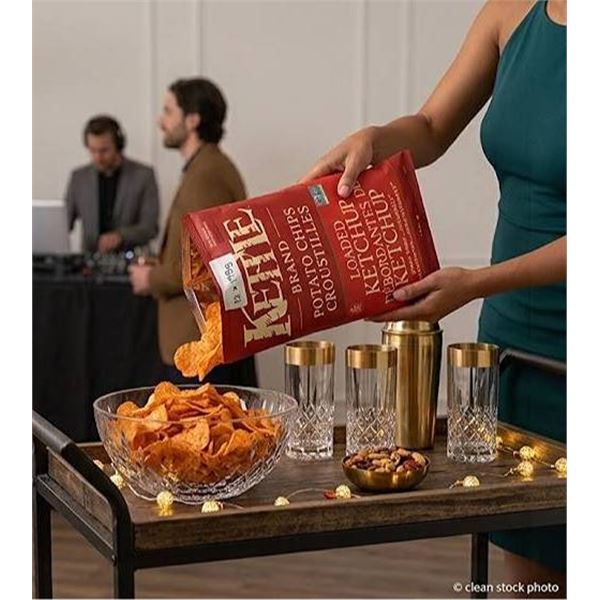 Kettle Brand Loaded Ketchup Potato Chips 198g