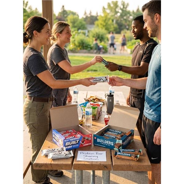 Built Protein and Builders Protein Bars Lot