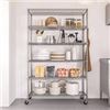 Image 1 : Seville Classics Chrome 6-Shelf Rack