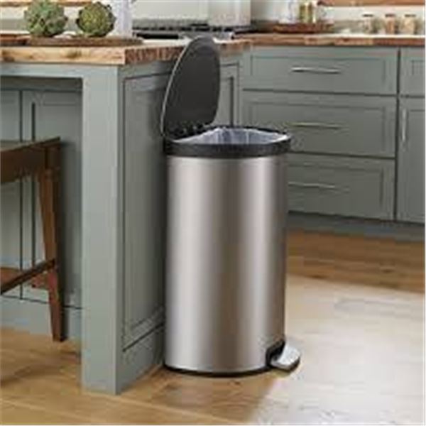 KOHLER Stainless Steel Step Trash Can
