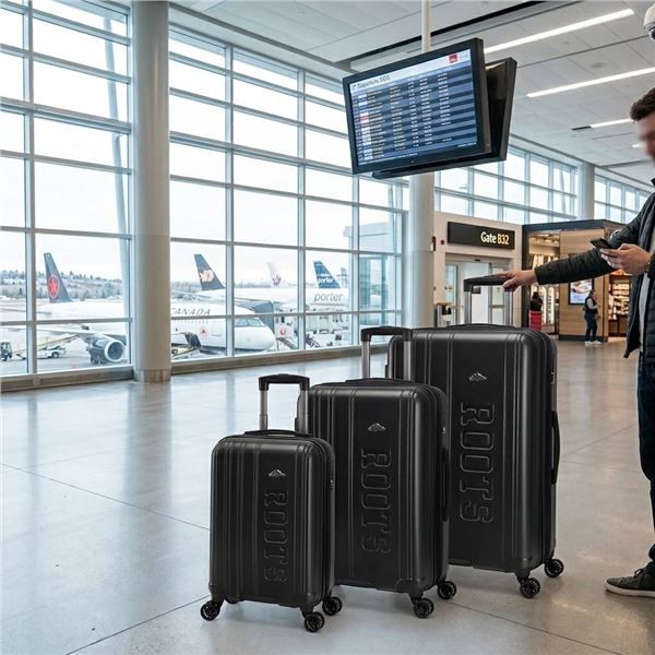 Roots Countryside 3-Piece Luggage Set