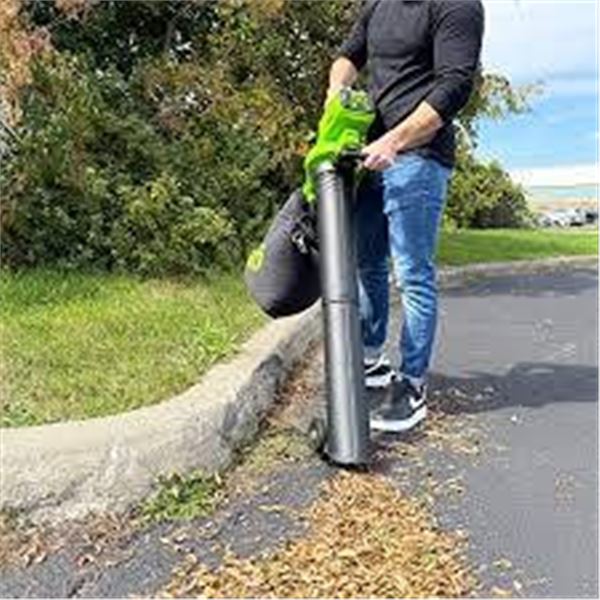 Greenworks 80V Cordless Leaf Blower/Vacuum !TOOL ONLY!
